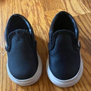 Black Slip On Vans
